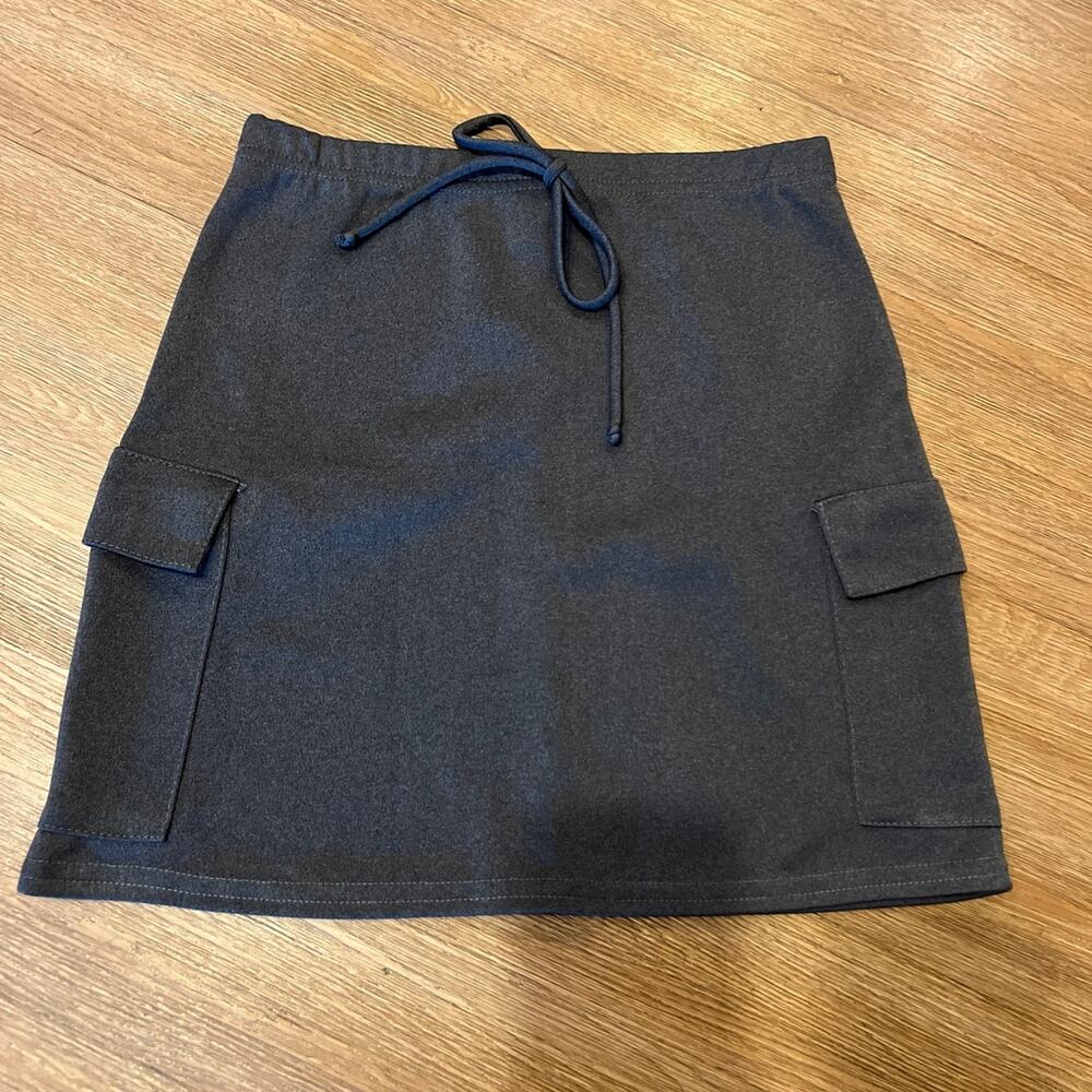 Grey mini skirt  small